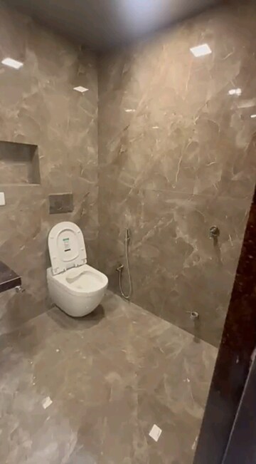 Bathroom in 2 BHK Apartment at Rajat Apartments, Malabar Hill – for Rent