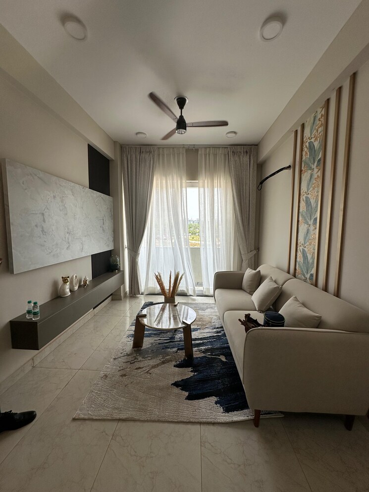 Living Room, jms-the-nation 3 Bedroom 1350 Sq.Ft. Builder Floor In Sector 95 Gurgaon 8742564
