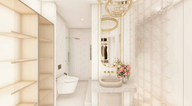 Bathroom, krishvi-bvl-statura 4 Bedroom 3234 Sq.Ft. Penthouse In Whitefield Bangalore 8742116
