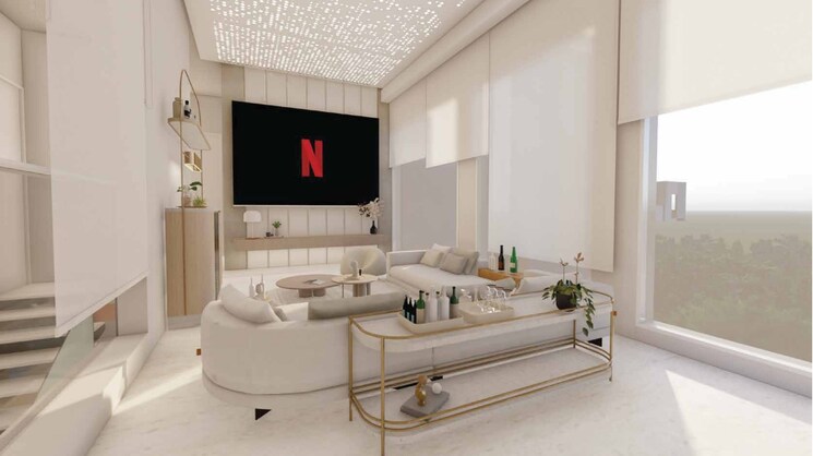 Living Room, krishvi-bvl-statura 4 Bedroom 3234 Sq.Ft. Penthouse In Whitefield Bangalore 8742116