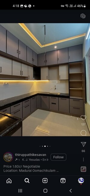 Kitchen in 3 BHK Builder Floor at Sector 28 – for Sale