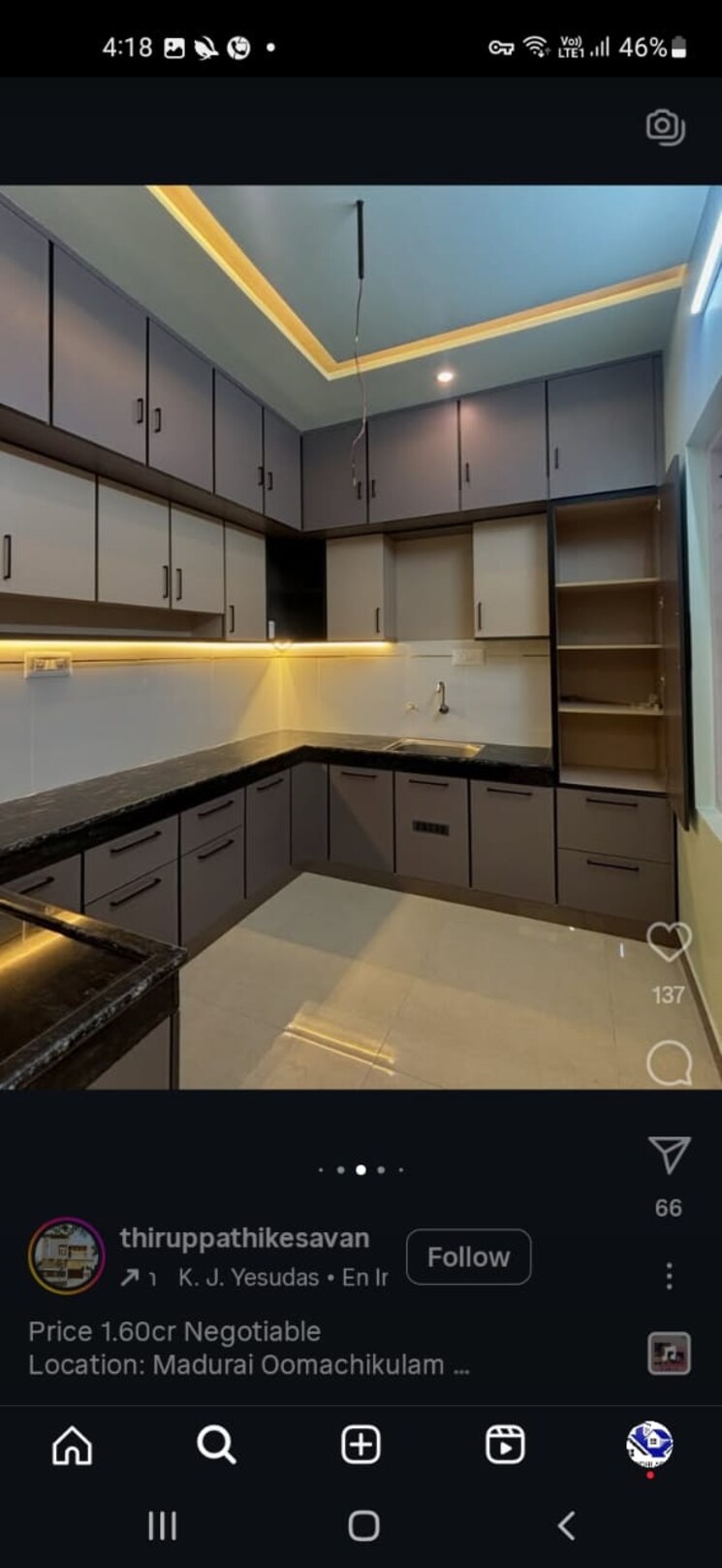 Kitchen, sector 28 3 Bedroom 2700 Sq.Ft. Builder Floor In Sector 28 Faridabad 8742451