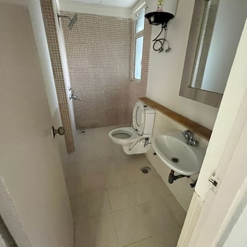Bathroom in 2 BHK Apartment at Jaypee Greens Kosmos, Sector 134 – for Rent