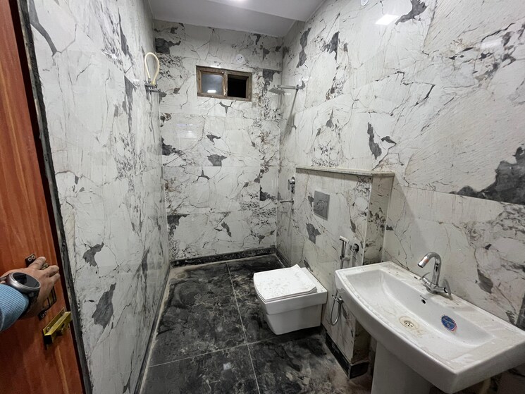 Bathroom, burari 3 Bedroom 990 Sq.Ft. Builder Floor In Burari Delhi 8742481