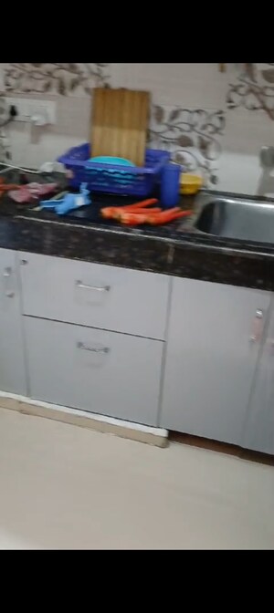 Kitchen in 2 BHK Apartment at Bankey Bihari Aggarwal Heights, Raj Nagar Extension – for Sale