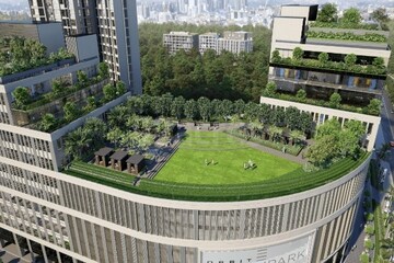 Balcony in 3 BHK Apartment at Orbit Urban Park, New Town Action Area ii – for Sale