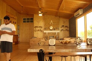 Living Room in 3 BHK Independent House at Jaypee Greens Aman, Sector 151 – for Sale