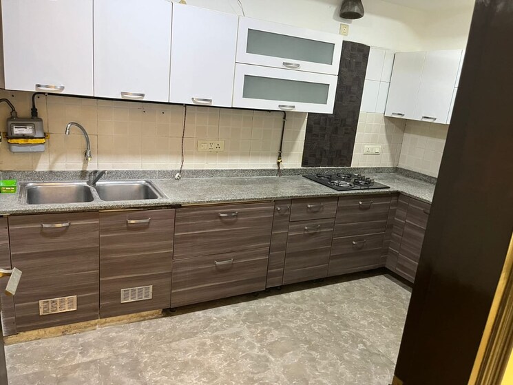 Kitchen, green park 3 Bedroom 1800 Sq.Ft. Apartment In Green Park Delhi 8743493
