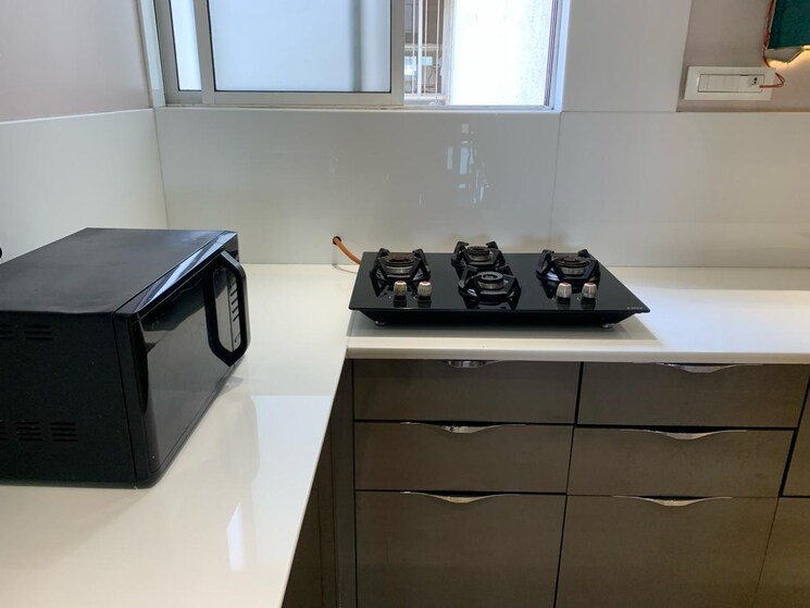 Kitchen, marvel-albero 3 Bedroom 2395 Sq.Ft. Apartment In Kondhwa Pune 8743543