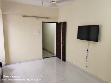 Living Room in 1 BHK Apartment at Sunshine Willows, Ghansoli – for Rent