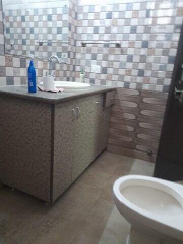 Bathroom in 3 BHK Builder Floor at Ansal Plaza Sector-23, Sector 23 – for Rent