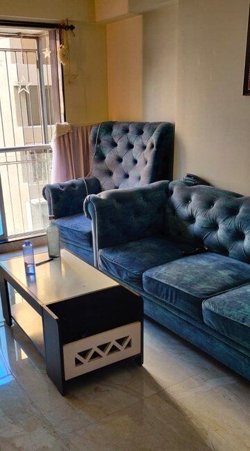 Living Room in 2 BHK Apartment at Platinum Tower 1, Andheri West – for Rent