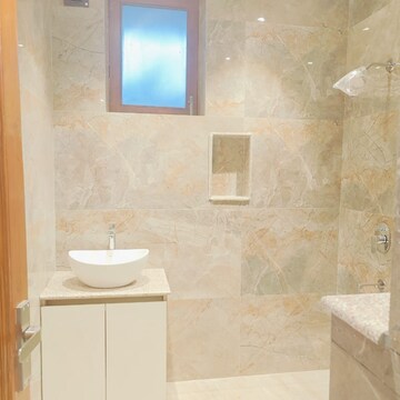 Bathroom in 2 BHK Builder Floor at Jangpura – for Rent