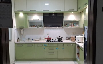 Kitchen in 3 BHK Apartment at Purva Palm Beach, Hennur Road – for Sale