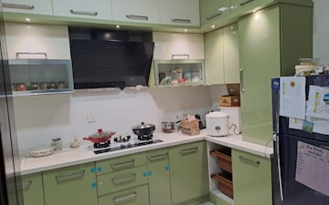 Kitchen in 3 BHK Apartment at Purva Palm Beach, Hennur Road – for Sale