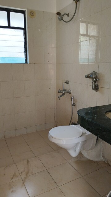 Bathroom in 3 BHK Apartment at La Chapelle, Baner – for Rent
