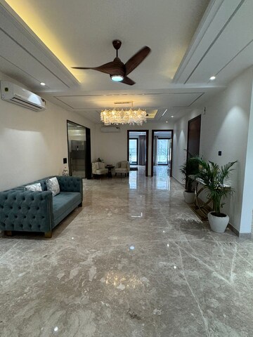 Living Room in 4 BHK Builder Floor at Adani Samsara Ivana, Sector 63 – for Sale