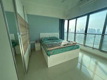 Bedroom in 3 BHK Apartment at Peninsula Celestia Spaces, Sewri – for Rent