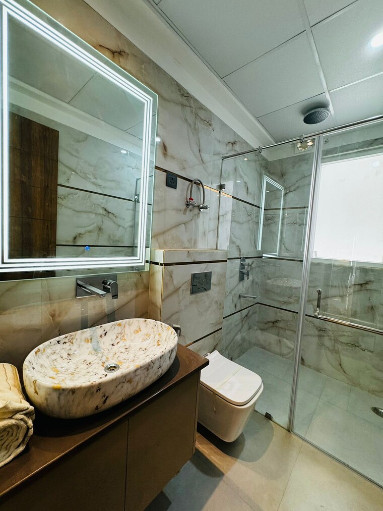 Kitchen, ansal-esencia-amara-villas 3.5 Bedroom 218 Sq.Yd. Builder Floor In Sector 67 Gurgaon 8744142