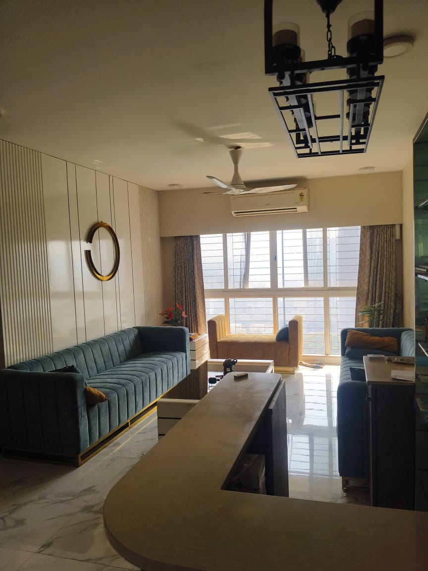 3 BHK + Servant Room Apartment For Rent in Adani Ten BKC