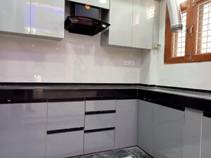 Kitchen in 3 BHK Builder Floor at Mahavir Enclave 1 – for Sale