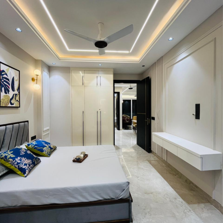 Bedroom, anant-raj-estate-plots 3 Bedroom 180 Sq.Yd. Builder Floor In Sector 63a Gurgaon 8744278