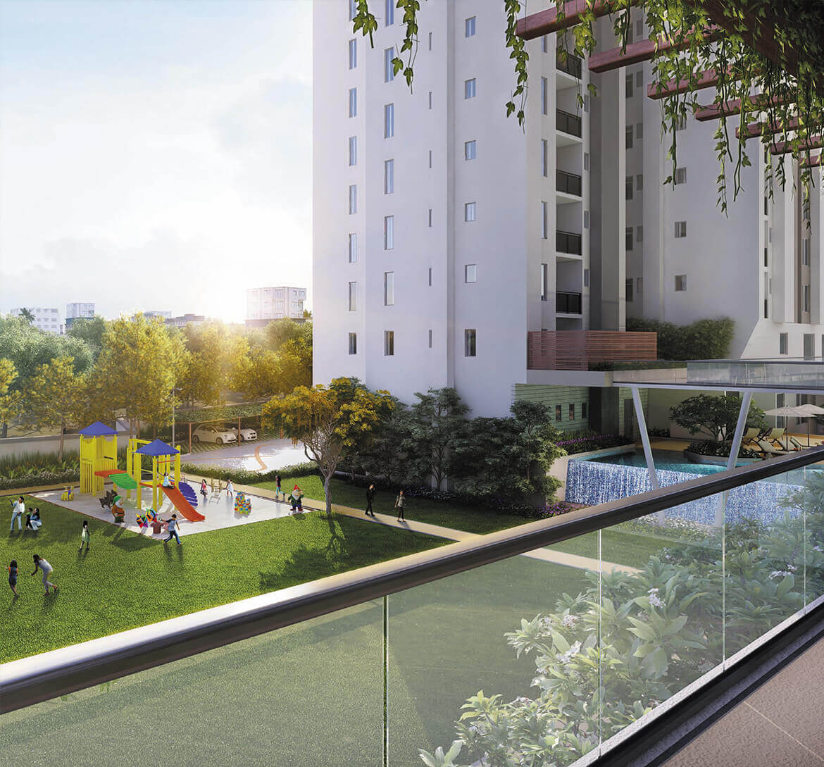 2 BHK + Pooja Room Apartment For Sale in Rishi Pranaya Phase I