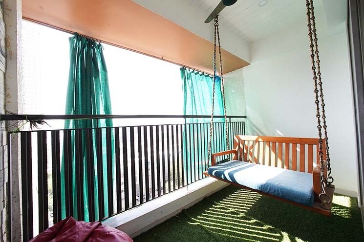 Balcony, aaryan-city 3 Bedroom 1890 Sq.Ft. Apartment In Gota Ahmedabad 8744915