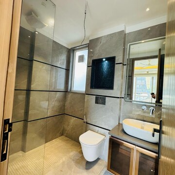 Bathroom in 4 BHK Builder Floor at SS The Lilac, Sector 49 – for Sale