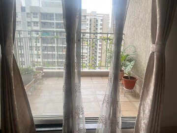 Balcony in 2 BHK Apartment at Pride Purple Park Connect, Hinjewadi – for Rent