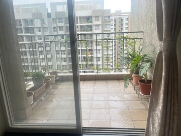 Balcony in 2 BHK Apartment at Pride Purple Park Connect, Hinjewadi – for Rent