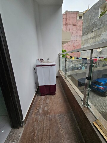 Balcony in 3 BHK Apartment at Vasant Kunj – for Rent