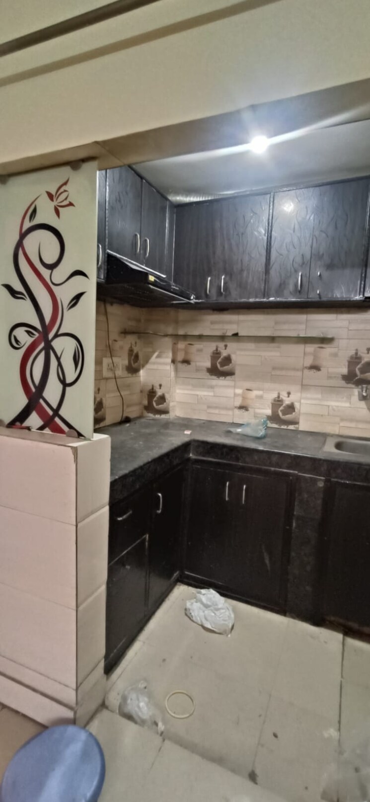 Kitchen, uttam nagar 2 Bedroom 450 Sq.Ft. Builder Floor In Uttam Nagar Delhi 8745431