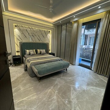Living Room in 4 BHK Builder Floor at SS The Lilac, Sector 49 – for Sale