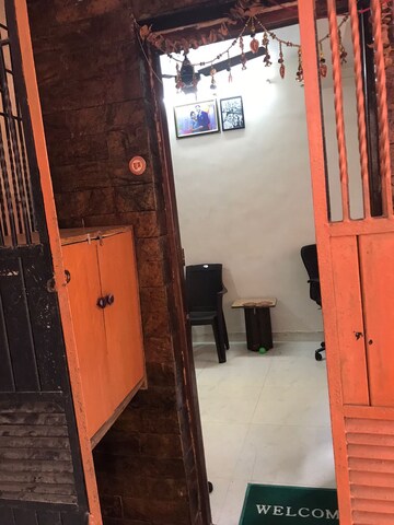 Building Lobby in 1 BHK Apartment at Thane West – for Rent