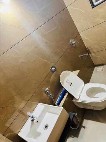 Bathroom in 3 BHK Apartment at Shree Signature Park, Wakad – for Rent