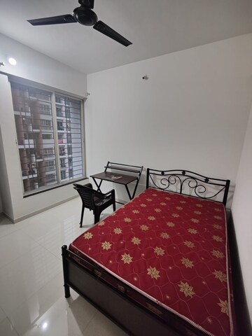 Bedroom in 2 BHK Apartment at Rama Fusion Towers, Hinjewadi – for Rent
