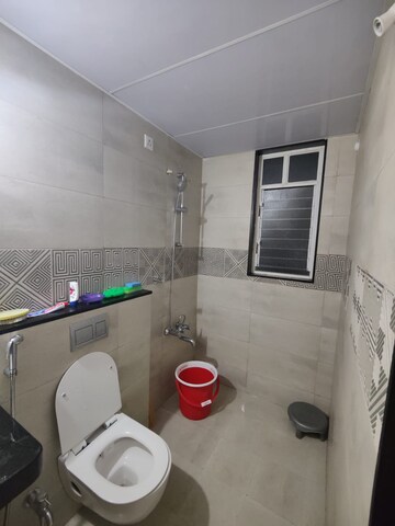 Bathroom in 2 BHK Apartment at Rama Fusion Towers, Hinjewadi – for Rent