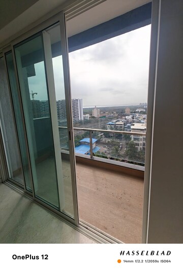 Balcony in 3 BHK Apartment at L&T Seawoods Residences Phase 2, Seawoods – for Rent