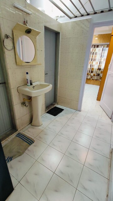 Bathroom in 1 BHK Apartment at Navkar Panchavati Greens, Marol – for Rent