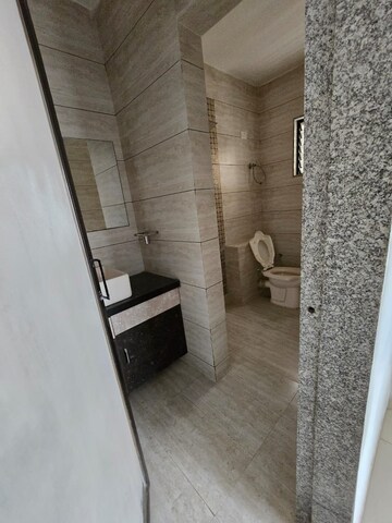 Bathroom in 3 BHK Apartment at Harni – for Rent