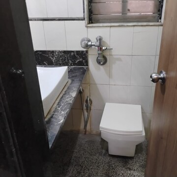 Bathroom in 2 BHK Apartment at Evershine Tower, Kandivali East – for Rent