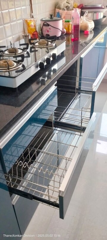 Staircase in 2 BHK Apartment at Kalpataru Immensa, Kolshet Road – for Rent