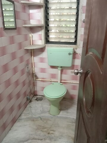 Bathroom in 1 BHK Apartment at Dahiwali CHS, Dahisar West – for Rent