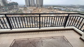 Balcony in 3 BHK Apartment at Movie Towers, Kokapet – for Rent