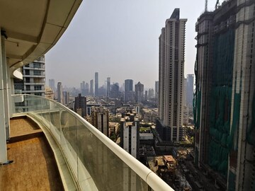 Balcony in 3 BHK Apartment at Enpar Lotus 101 Worli Residences, Lower Parel – for Rent