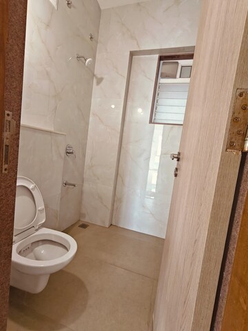 Bathroom in 4 BHK Apartment at Nirman Vishnubaug, Model Colony – for Rent