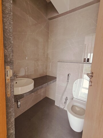 Bathroom in 4 BHK Apartment at Nirman Vishnubaug, Model Colony – for Rent