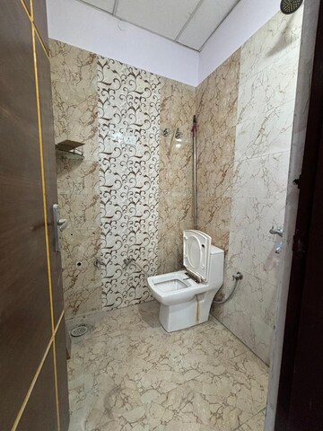 Bathroom in 1 BHK Builder Floor at Niti Khand Iii – for Rent