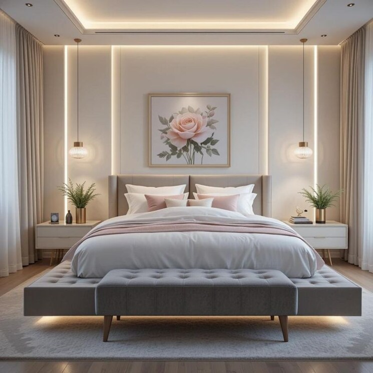 Bedroom, turner road 2 Bedroom 1020 Sq.Ft. Independent House In Turner Road Dehradun 8746979